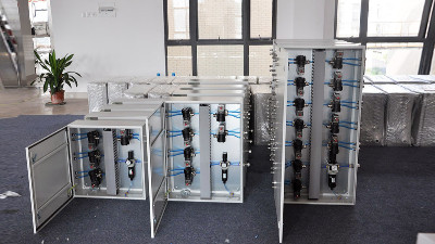 Stainless steel solenoid valve group control cabinet -ASCO solenoid valve stainless steel 2 position 5 way valve control - Ai Xun automation