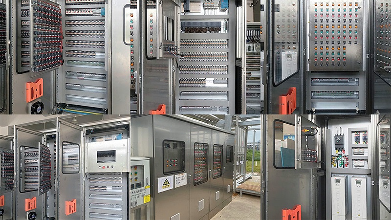 VOC waste gas treatment control system - PLC control cabinet!