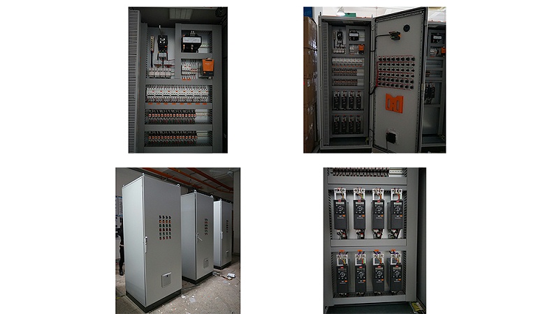MCC control cabinet in the pharmaceutical industry