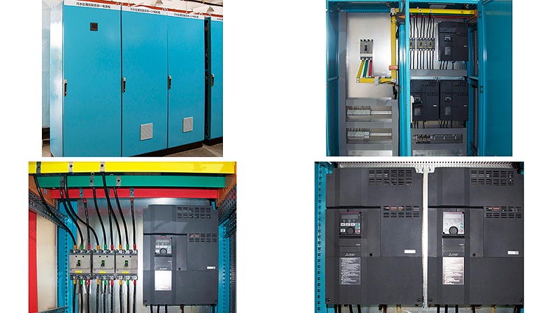 Beverage Factory Sewage Treatment PLC Control Cabinet