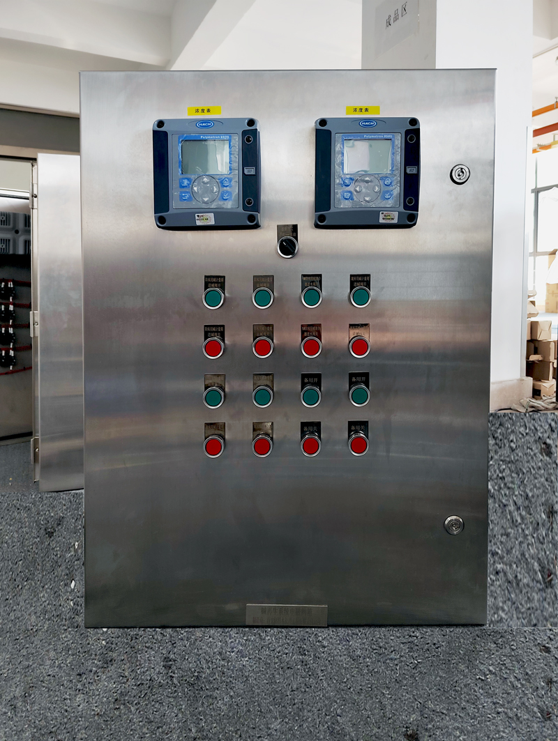Chemical industry filter solenoid valve box with on-line monitoring instrument and ASCO solenoid valve