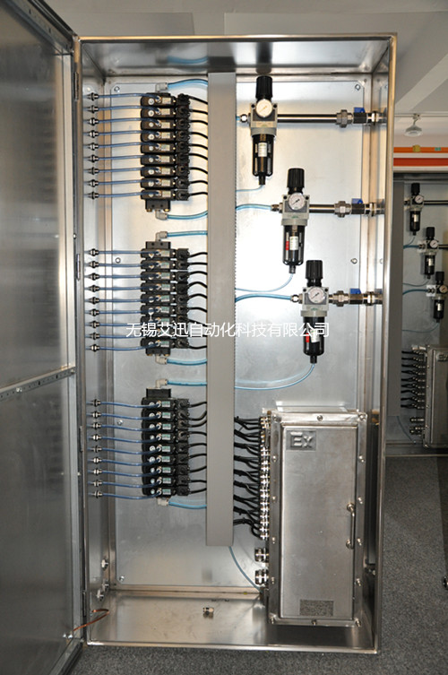 Pneumatic valve Control Cabinet & panel