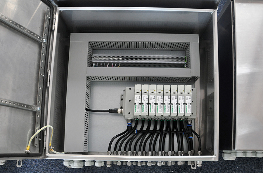 Pneumatic valve Control Cabinet & panel /Solenoid valve boxes