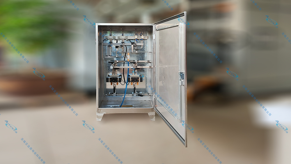 Dewatering bin pneumatic solenoid valve control box