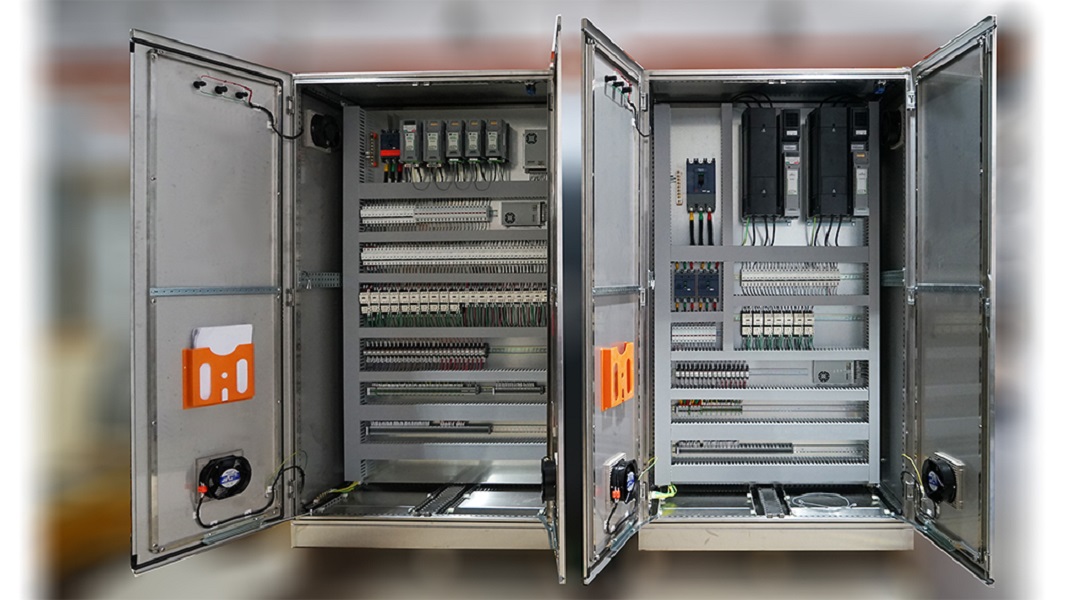 Bacteria cultivation can of PLC automatic control panel