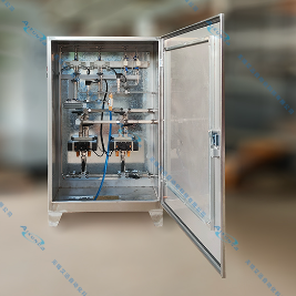 Pneumatic control panel for dehydration chamber