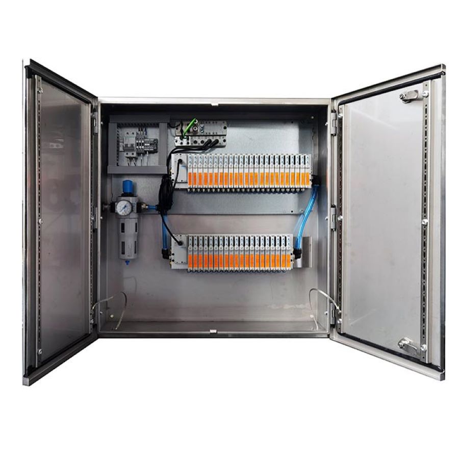 Valve terminal Control cabinet for pharmaceutical system raw liquid equipment