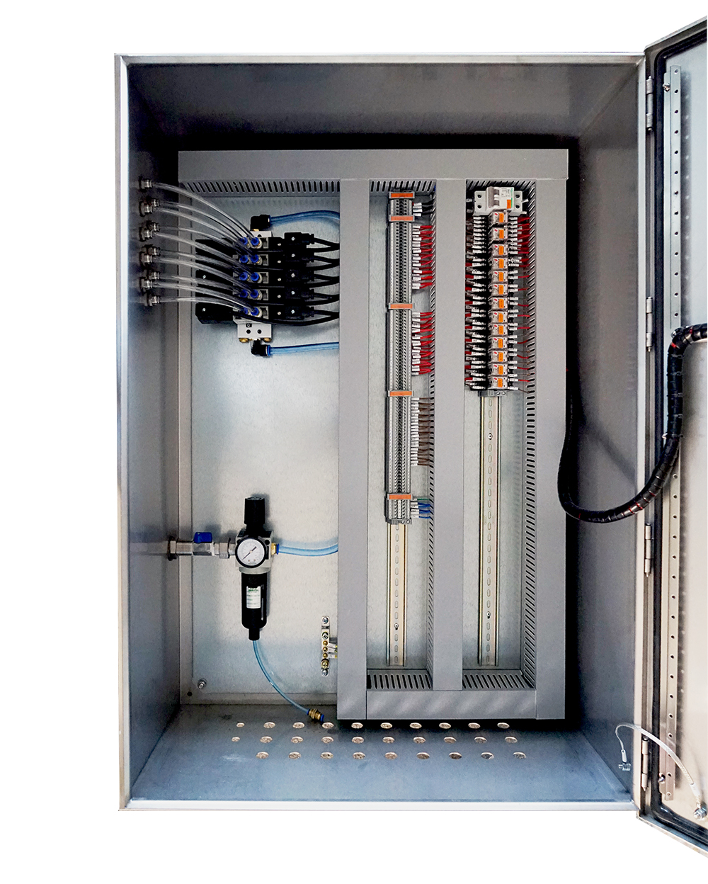 Chemical industry chemical water pneumatic valve control cabinet