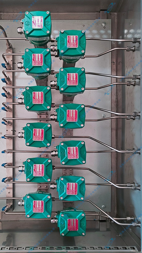 Integrated control cabinet for pneumatic valves using ASCO <font color='red'>explosion</font>-proof solenoid valves