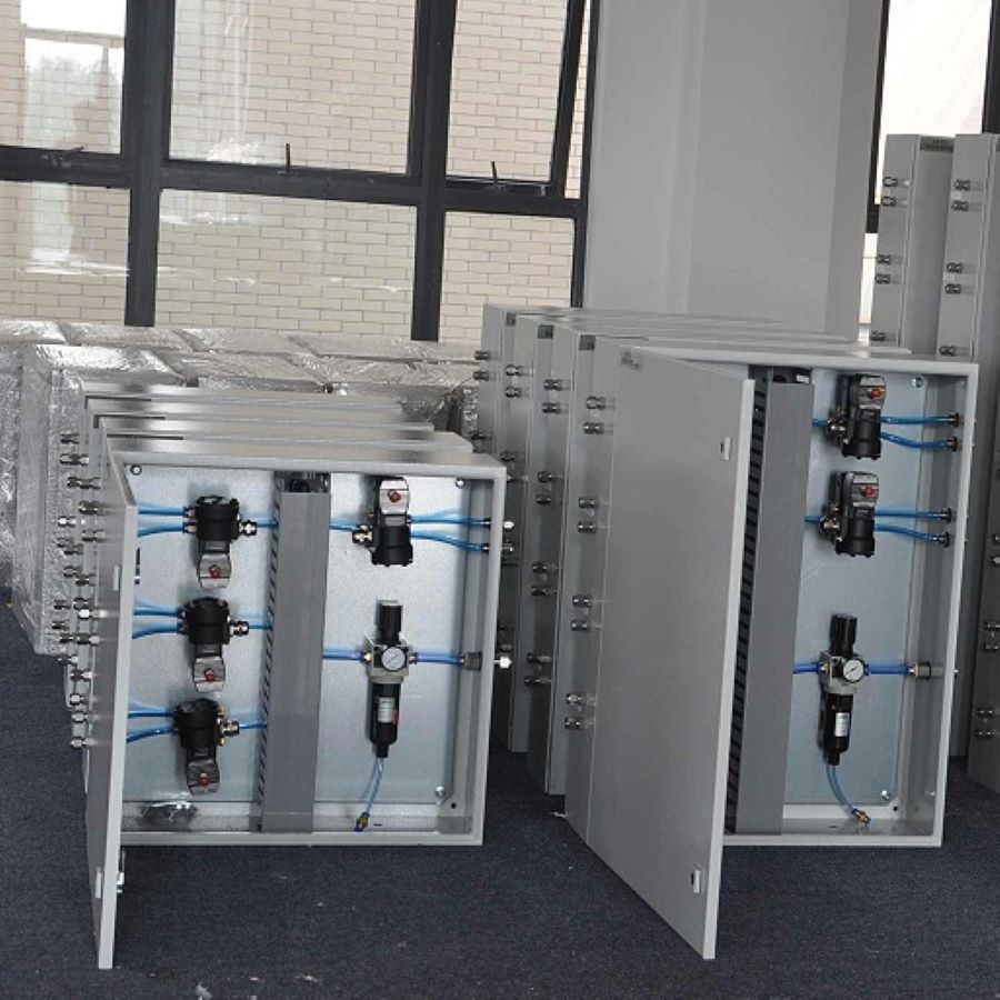 Explosion proof pneumatic valve control cabinet using ASCO solenoid valves-2