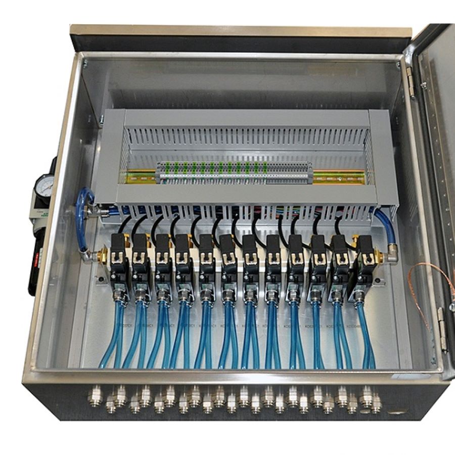 ASCO individual shut-off pneumatic valve <font color='red'>solenoid valve control cabinet</font>