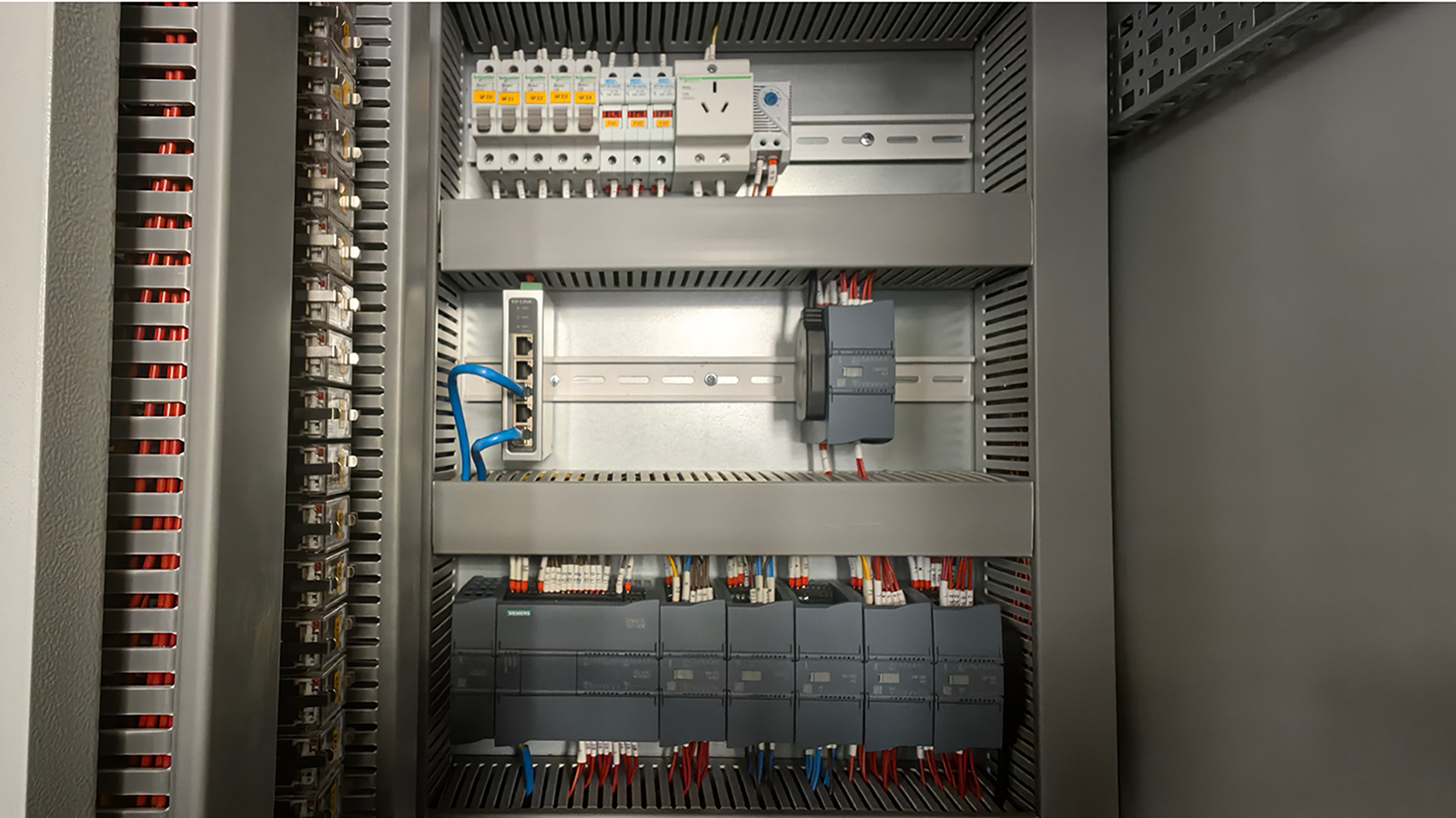PLC of dust control cabinet